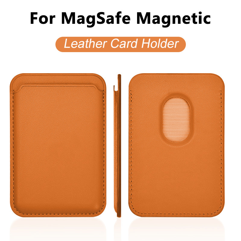 Leather Wallet Card Holder Phone Cover - Étui Portefeuille en Cuir pour Cartes,
