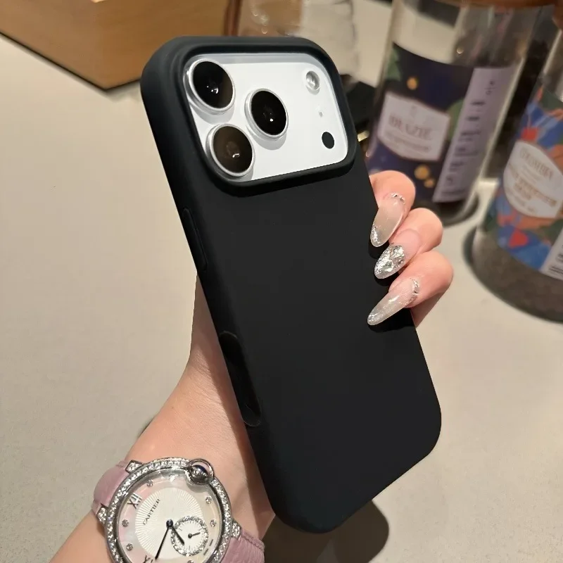 Liquid Silicone Magnetic Phone Case - Coque de téléphone en silicone liquide