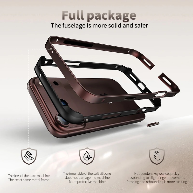 Coque hybride en aluminium et  - Metal Bumper Aluminum Frame Case avis et prix