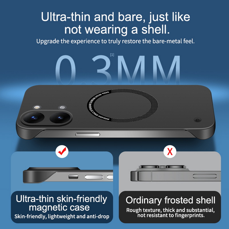 Coque de téléphone ultra-fine  - Ultra Thin Frameless Phone Cover avis et prix