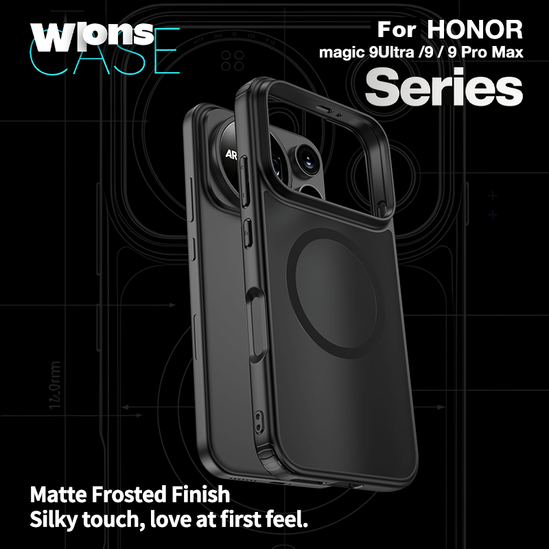 Coque pour Honor Magic 9 Pro M - Matte Hard Pc Back Case avis et prix
