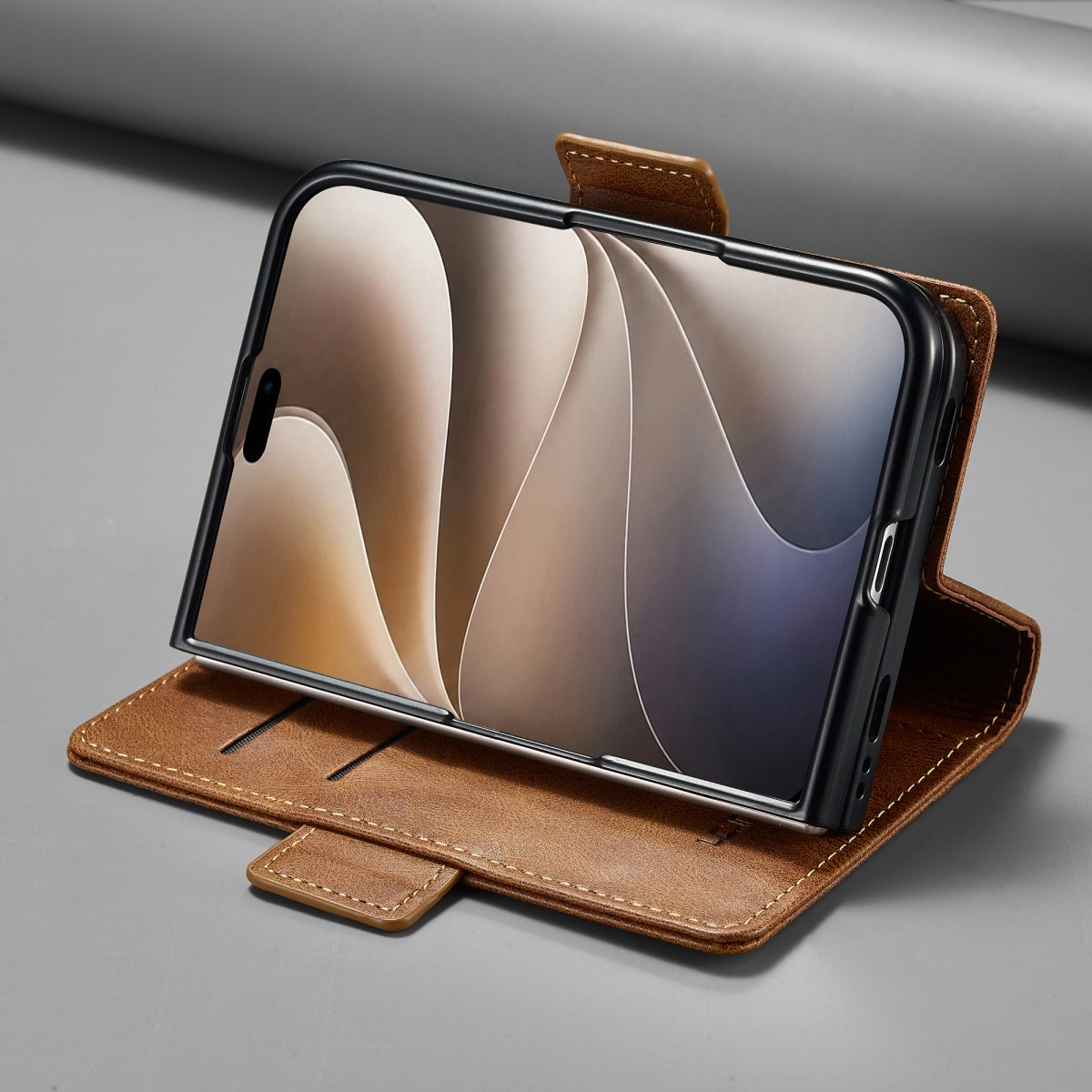 Portefeuille porte-cartes avec - Leather Wallet Card Holder Phone Cover avis et prix