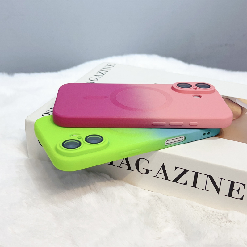Coque de téléphone magnétique  - Liquid Silicone Magnetic Phone Case avis et prix