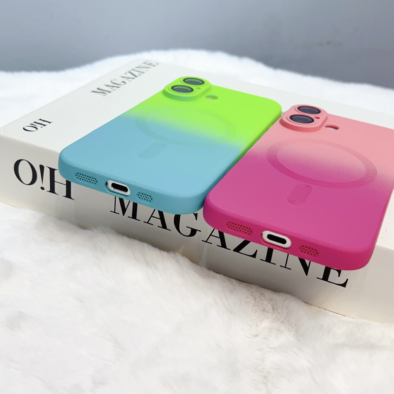 Coque de téléphone magnétique  - Liquid Silicone Magnetic Phone Case avis et prix