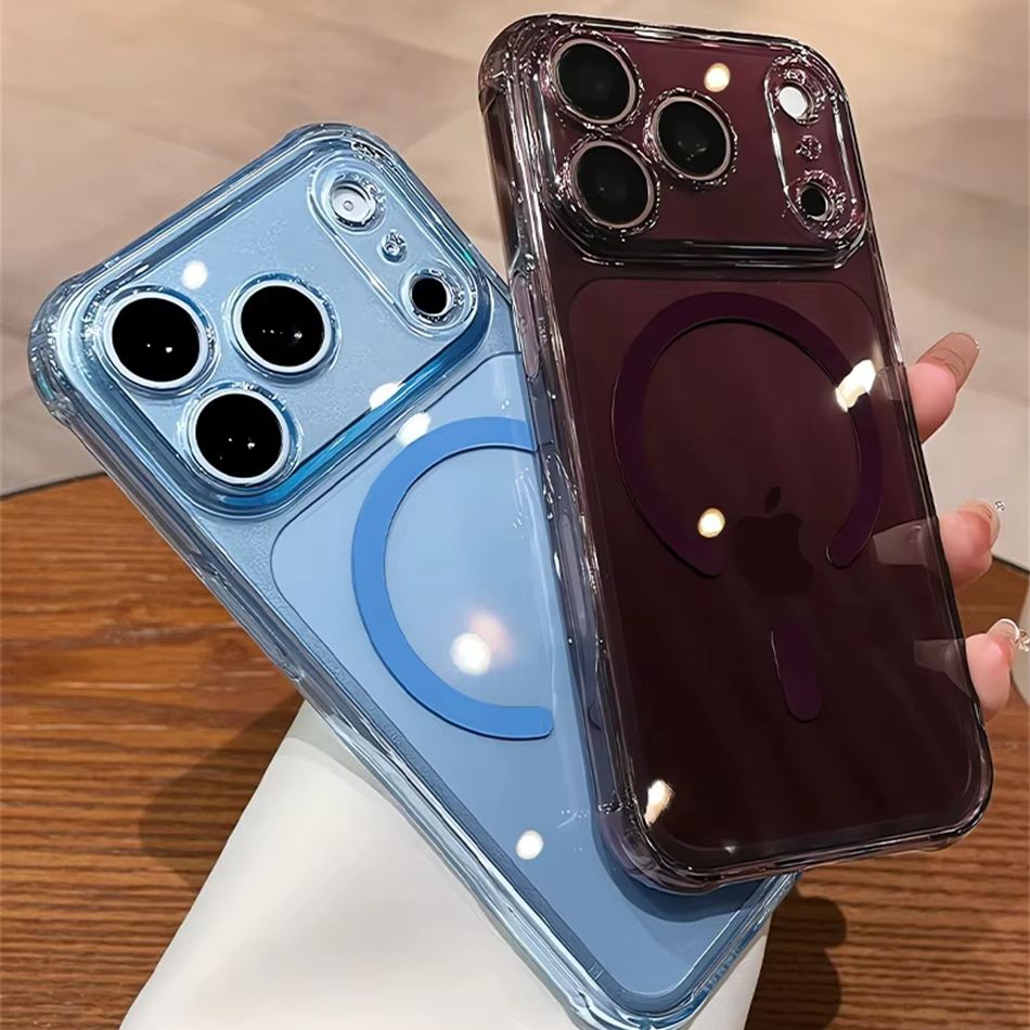 Coque de téléphone magnétique  - Clear Shockproof Bumper Case avis et prix