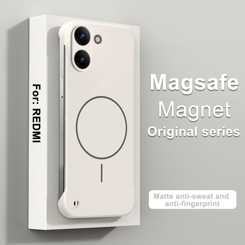 Coque de téléphone magnétique  - Ultra Thin Frameless Phone Cover avis et prix