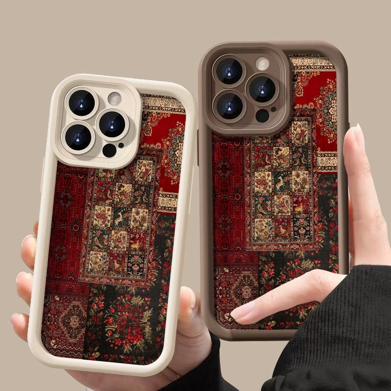 Coque de téléphone à motif de  - Vintage Floral Pattern Soft Case avis et prix
