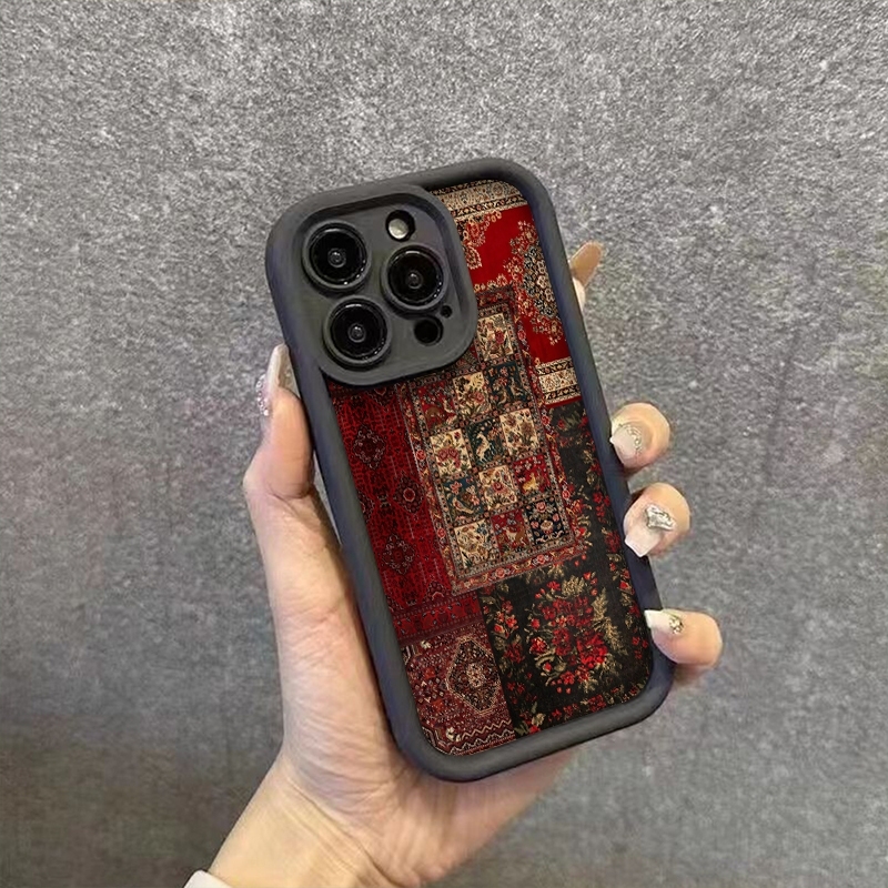 Coque de téléphone à motif de  - Vintage Floral Pattern Soft Case avis et prix