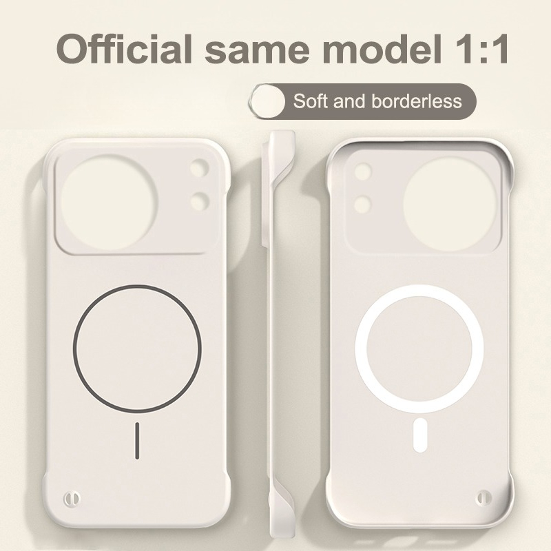 Coque magnétique ultra-fine et - Ultra Thin Frameless Phone Cover avis et prix