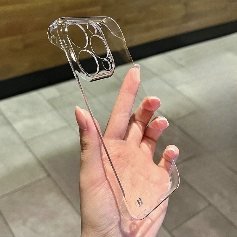 Coque de téléphone transparent - Ultra Thin Frameless Phone Cover avis et prix