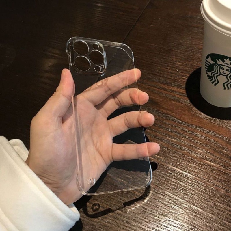 Coque de téléphone transparent - Ultra Thin Frameless Phone Cover avis et prix