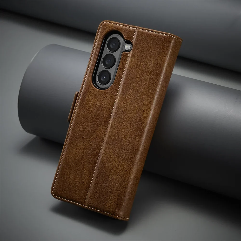Étui portefeuille en cuir pour - Leather Wallet Card Holder Phone Cover avis et prix