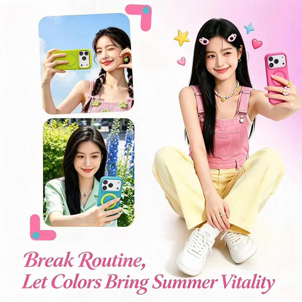 Coque de téléphone en silicone - Liquid Silicone Magnetic Phone Case avis et prix